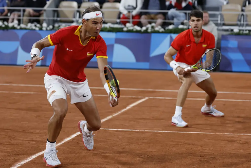 Tenis Juegos Olímpicos de Paris: pareja de dobles de Rafa Nadal y Carlos Alcaraz.