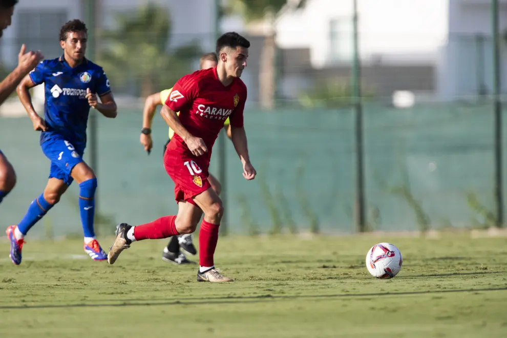 REAL ZARAGOZA vs GETAFE CF, Summer preseason friendly match, at La Finca Golf, Alicante July 31, 2024