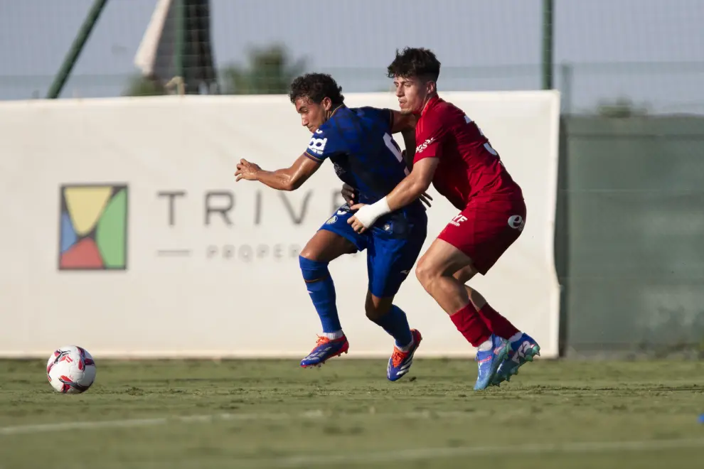 REAL ZARAGOZA vs GETAFE CF, Summer preseason friendly match, at La Finca Golf, Alicante July 31, 2024