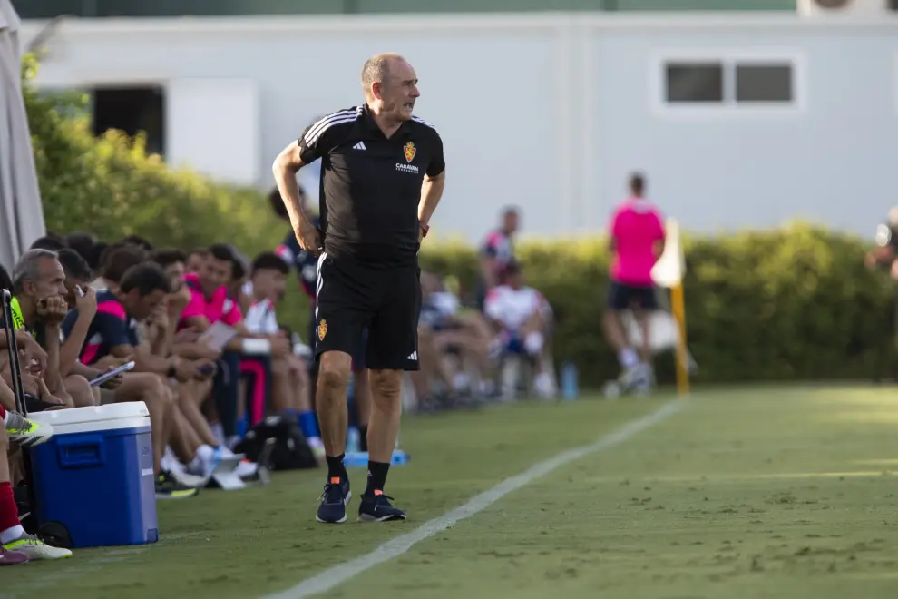 REAL ZARAGOZA vs GETAFE CF, Summer preseason friendly match, at La Finca Golf, Alicante July 31, 2024