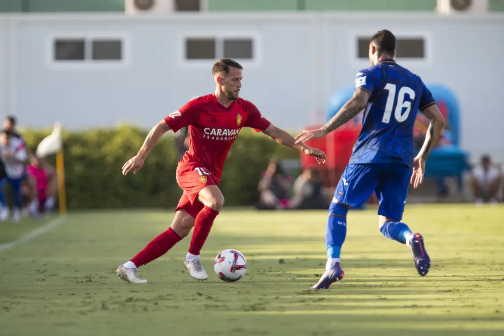 REAL ZARAGOZA vs GETAFE CF, Summer preseason friendly match, at La Finca Golf, Alicante July 31, 2024