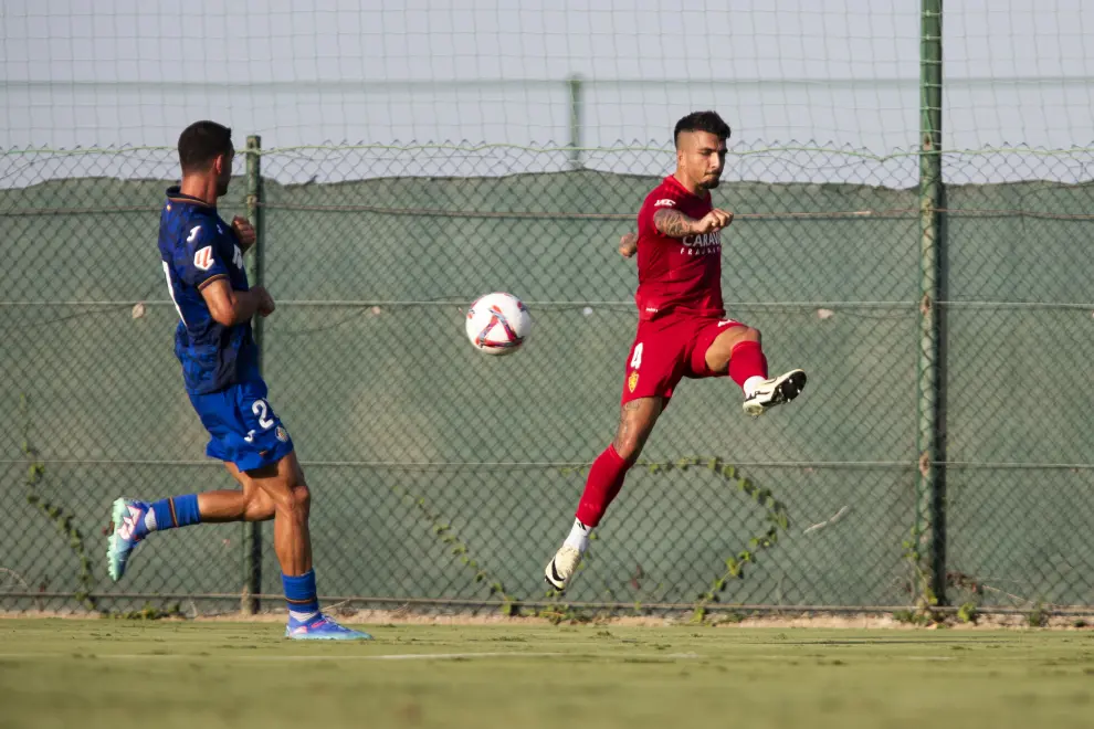 REAL ZARAGOZA vs GETAFE CF, Summer preseason friendly match, at La Finca Golf, Alicante July 31, 2024