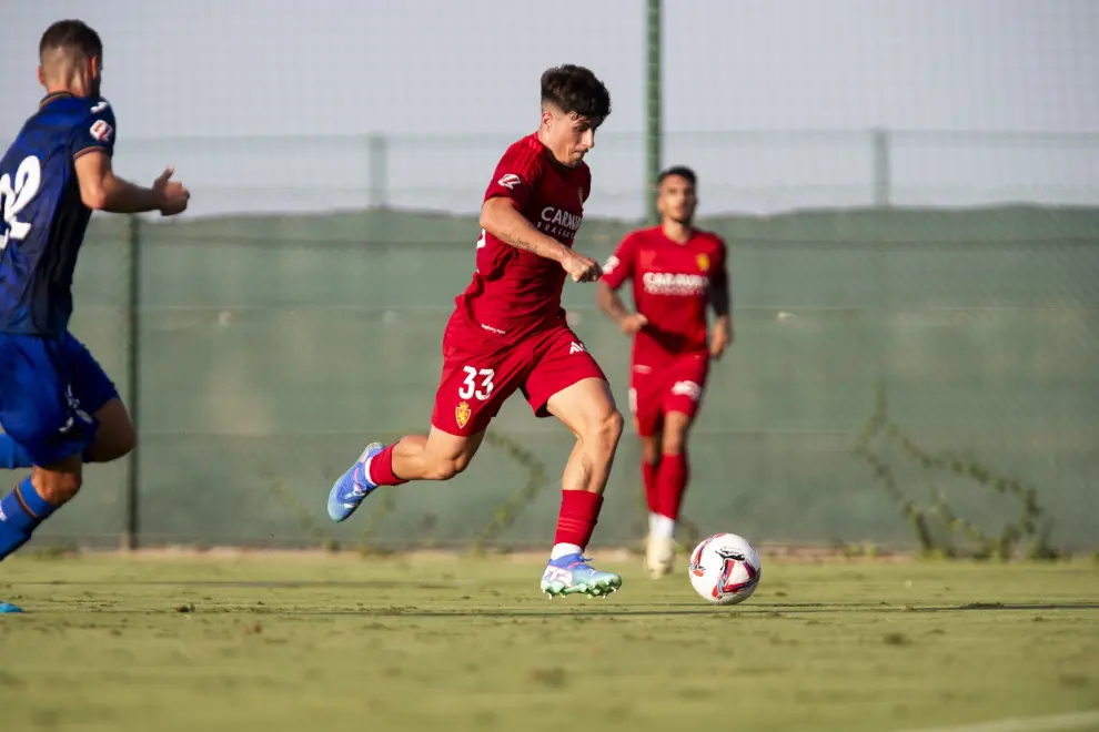 REAL ZARAGOZA vs GETAFE CF, Summer preseason friendly match, at La Finca Golf, Alicante July 31, 2024