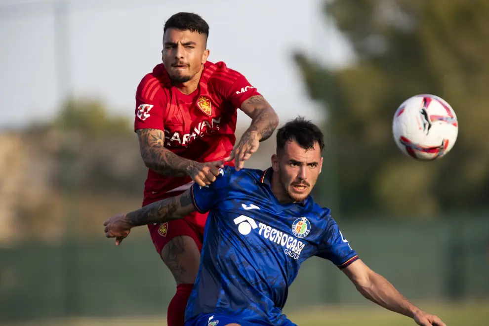 REAL ZARAGOZA vs GETAFE CF, Summer preseason friendly match, at La Finca Golf, Alicante July 31, 2024