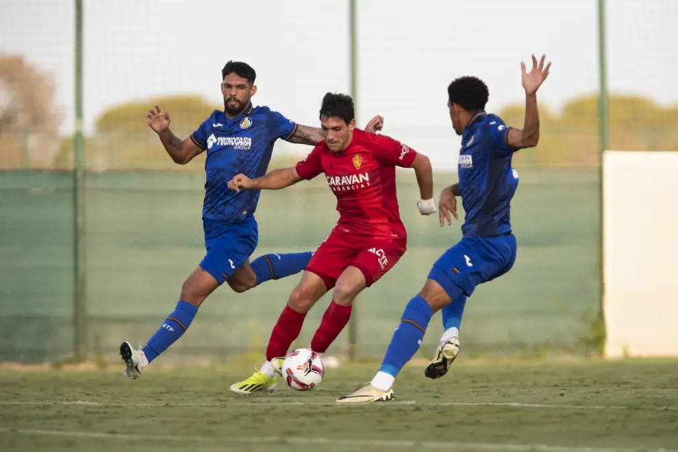 REAL ZARAGOZA vs GETAFE CF, Summer preseason friendly match, at La Finca Golf, Alicante July 31, 2024