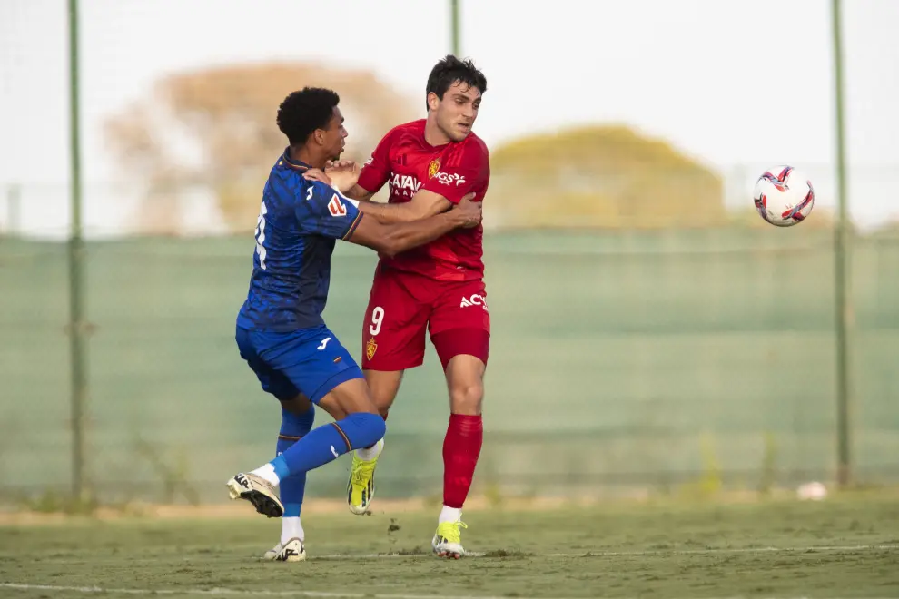 REAL ZARAGOZA vs GETAFE CF, Summer preseason friendly match, at La Finca Golf, Alicante July 31, 2024