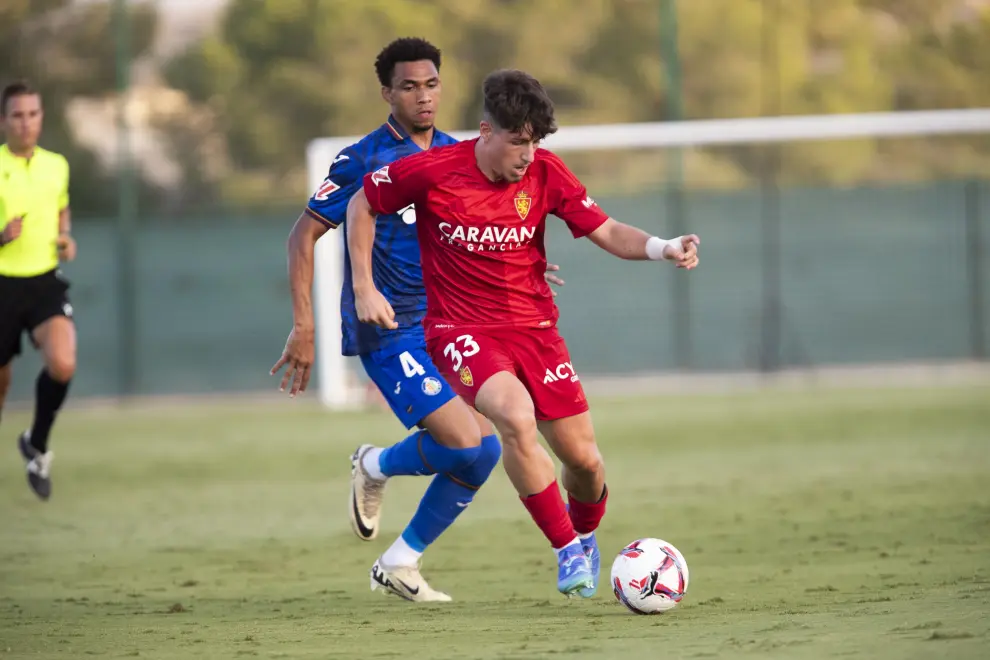 REAL ZARAGOZA vs GETAFE CF, Summer preseason friendly match, at La Finca Golf, Alicante July 31, 2024