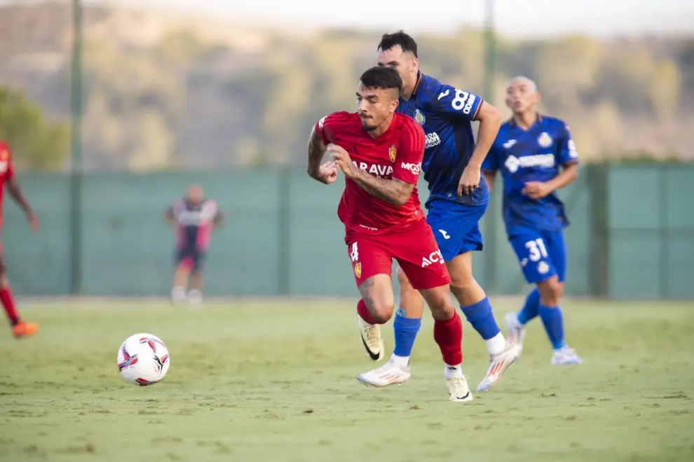 REAL ZARAGOZA vs GETAFE CF, Summer preseason friendly match, at La Finca Golf, Alicante July 31, 2024