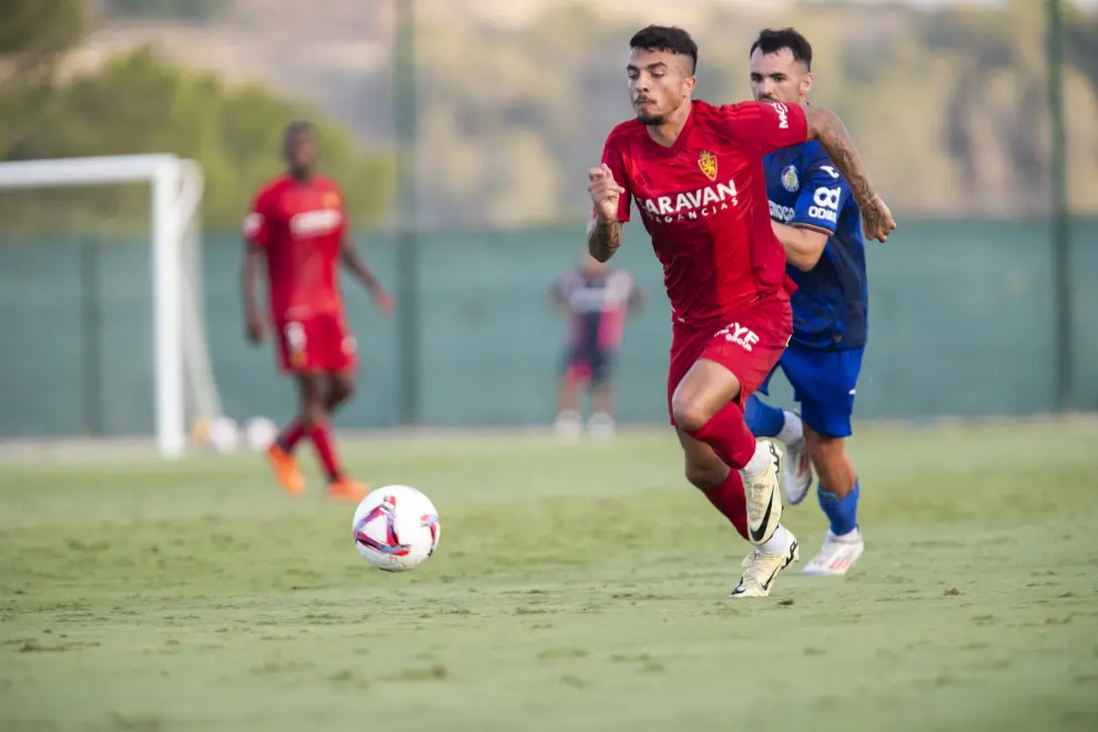 REAL ZARAGOZA vs GETAFE CF, Summer preseason friendly match, at La Finca Golf, Alicante July 31, 2024