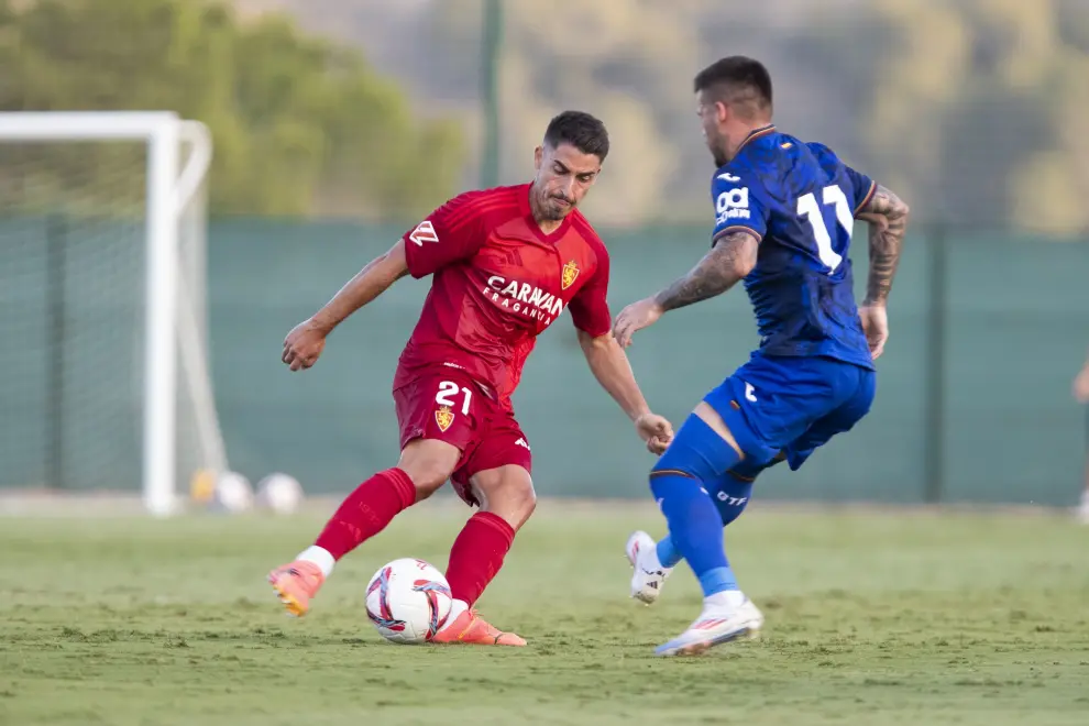 REAL ZARAGOZA vs GETAFE CF, Summer preseason friendly match, at La Finca Golf, Alicante July 31, 2024