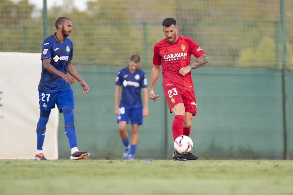 REAL ZARAGOZA vs GETAFE CF, Summer preseason friendly match, at La Finca Golf, Alicante July 31, 2024