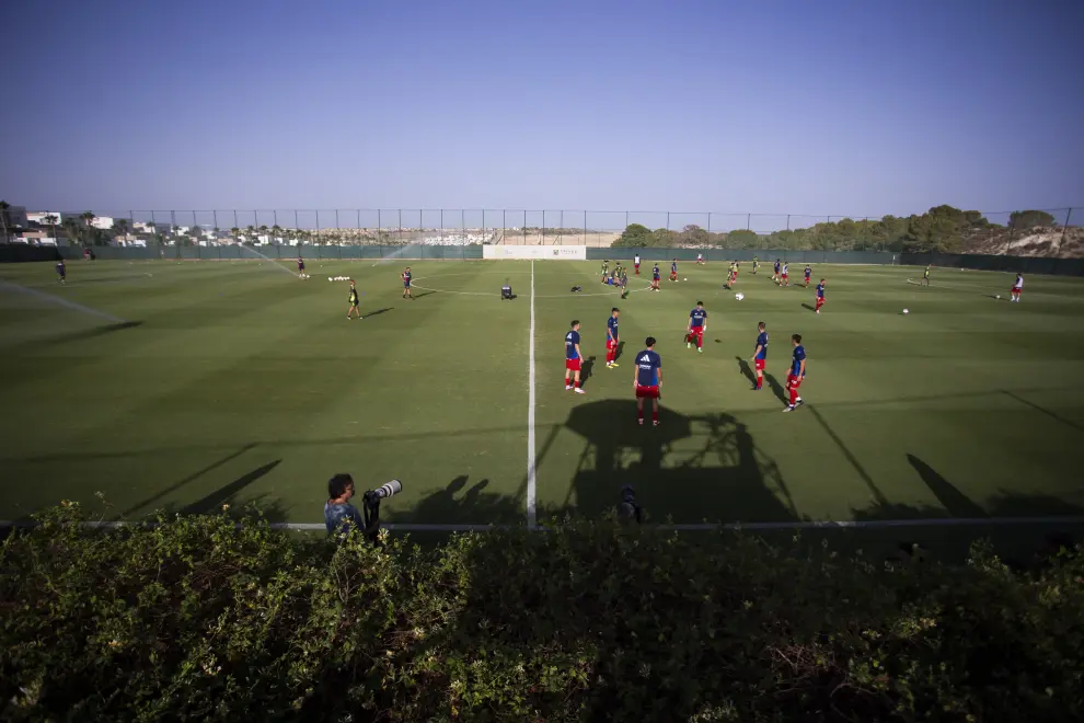 REAL ZARAGOZA vs GETAFE CF, Summer preseason friendly match, at La Finca Golf, Alicante July 31, 2024