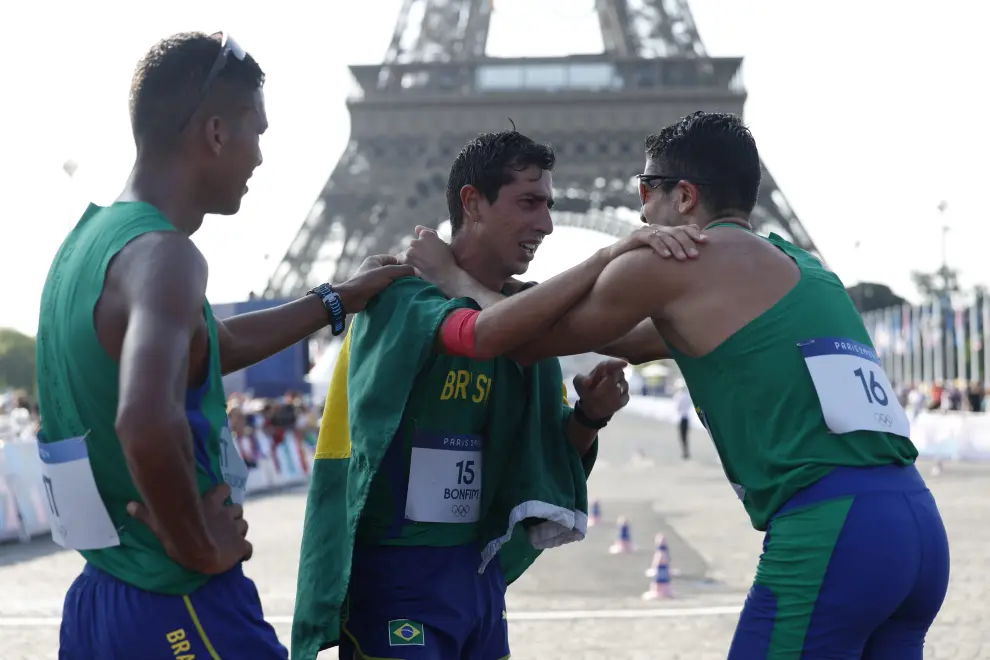 Prueba masculina de los 20 km marcha en los Juegos Olímpicos de París 2024