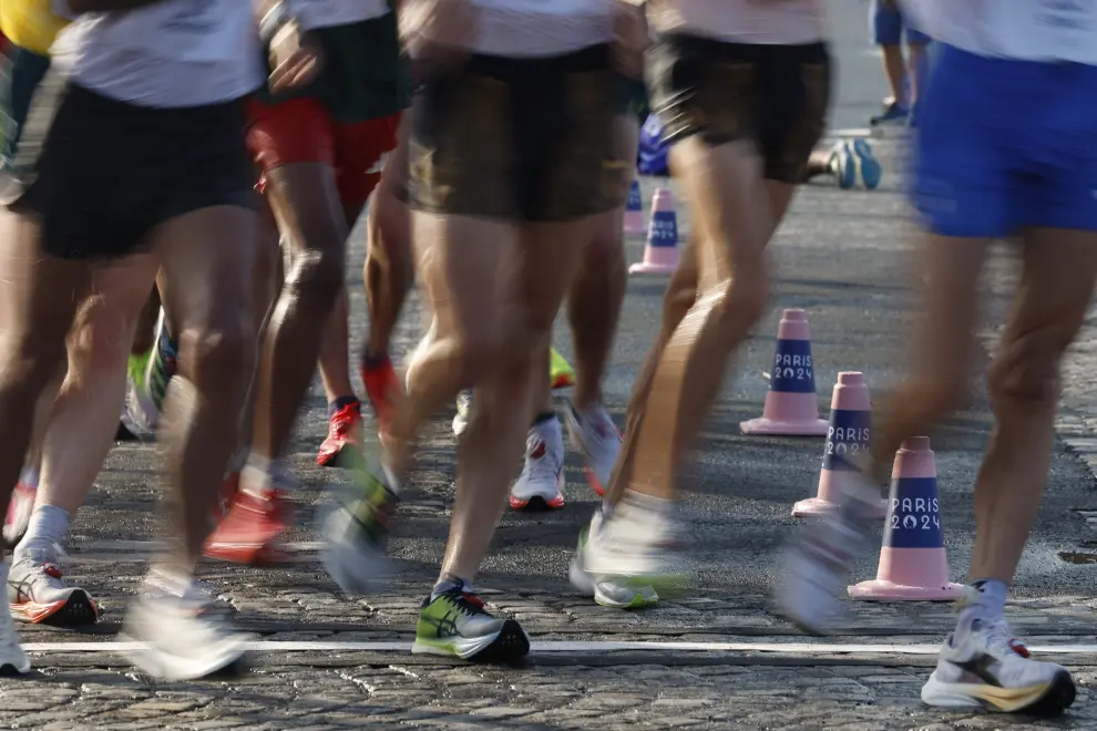 Prueba masculina de los 20 km marcha en los Juegos Olímpicos de París 2024