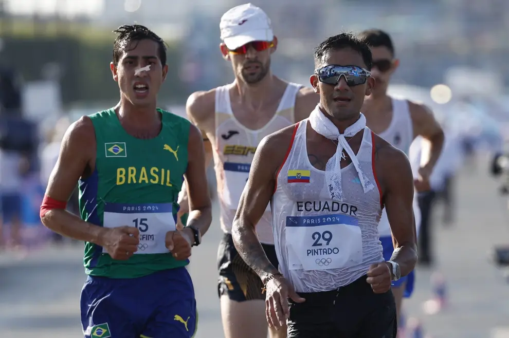 Prueba masculina de los 20 km marcha en los Juegos Olímpicos de París 2024