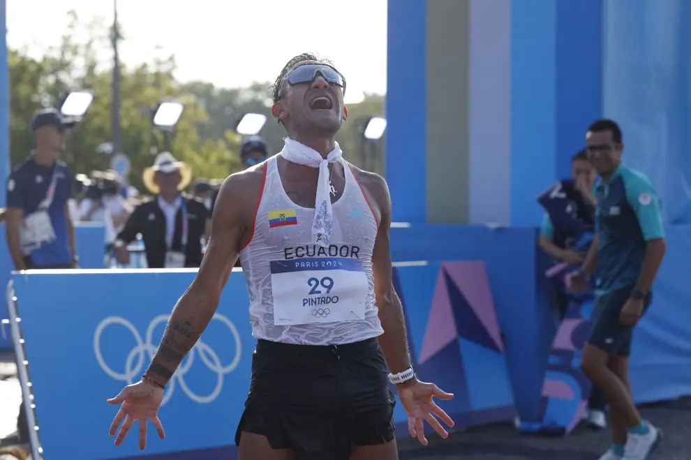 Prueba masculina de los 20 km marcha en los Juegos Olímpicos de París 2024