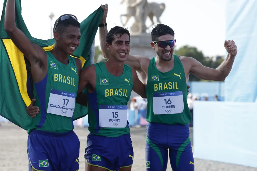 Prueba masculina de los 20 km marcha en los Juegos Olímpicos de París 2024