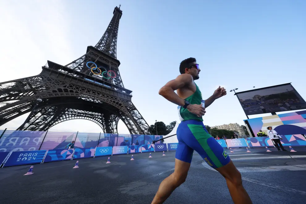 Prueba masculina de los 20 km marcha en los Juegos Olímpicos de París 2024