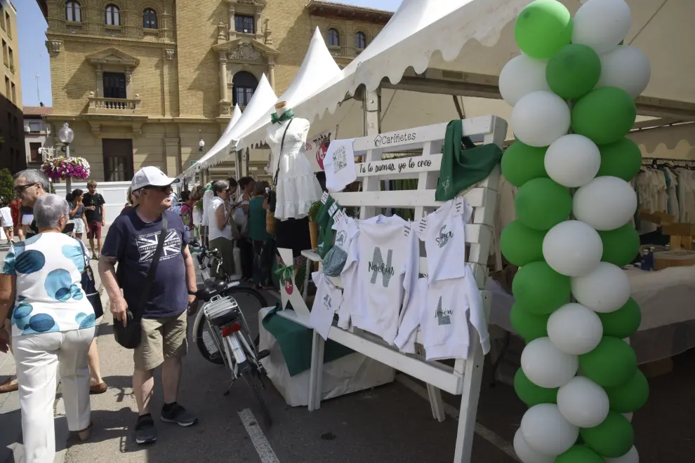 Fotos del 'Green Friday' en Huesca.