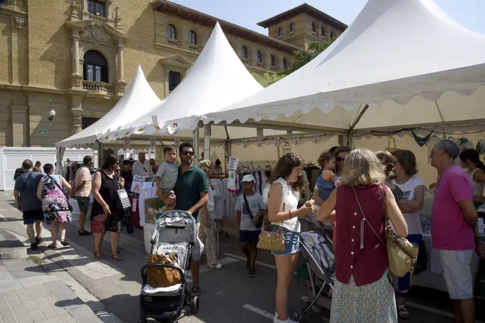 Fotos del 'Green Friday' en Huesca.