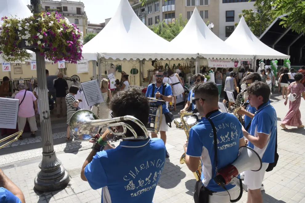 Fotos del 'Green Friday' en Huesca.