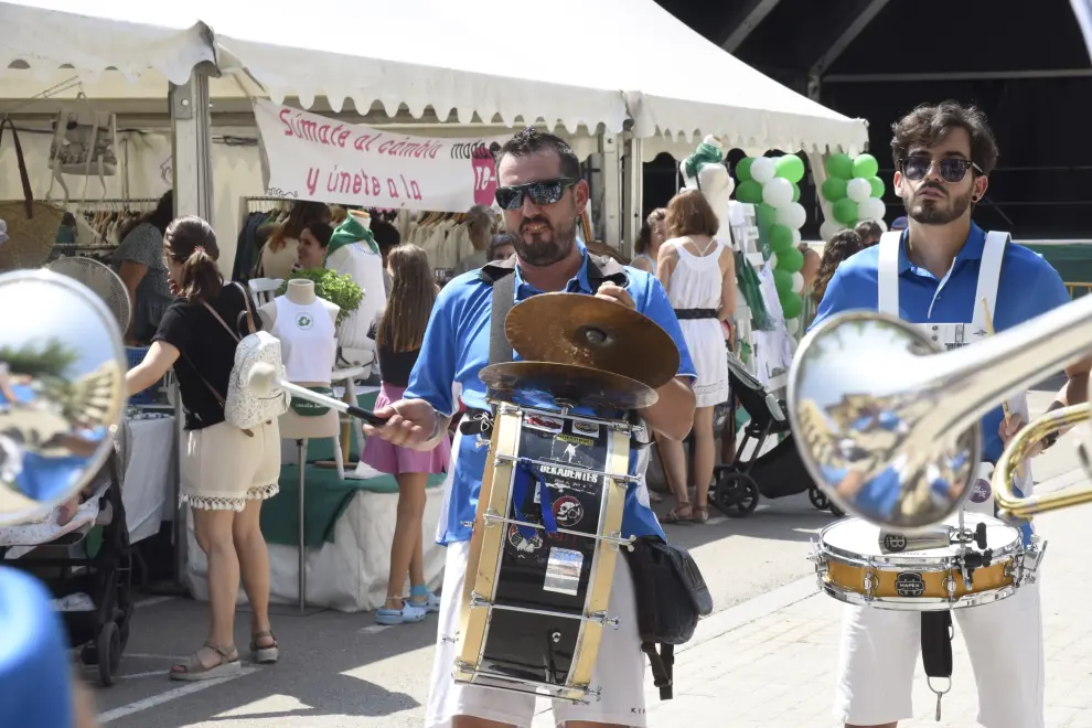 Fotos del 'Green Friday' en Huesca.