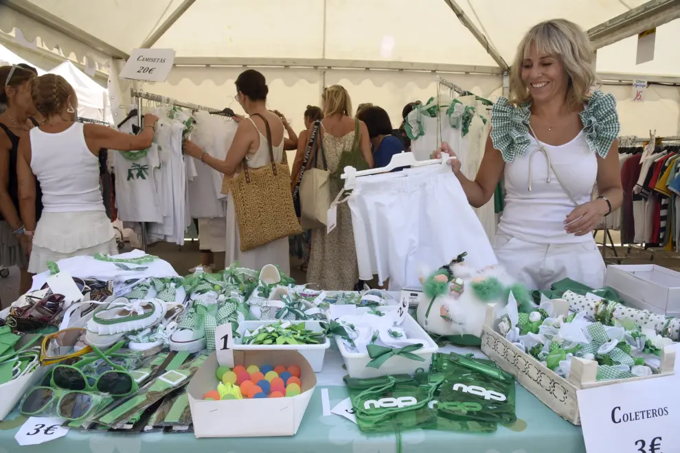 Fotos del 'Green Friday' en Huesca.