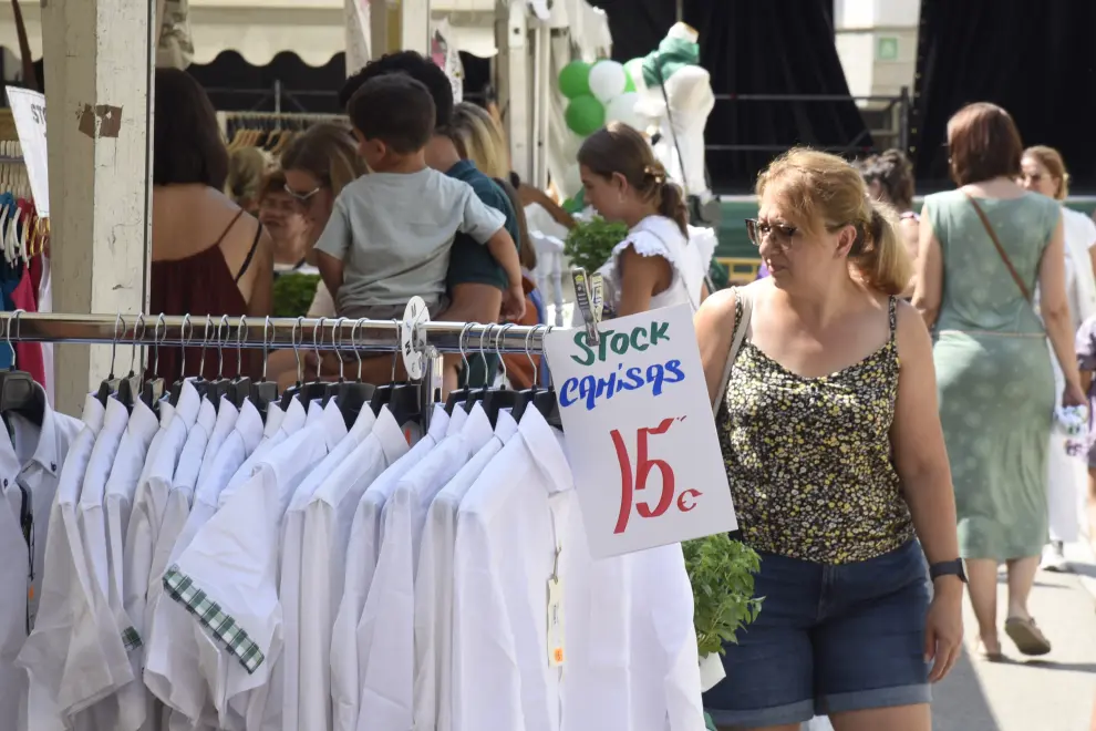 Fotos del 'Green Friday' en Huesca.