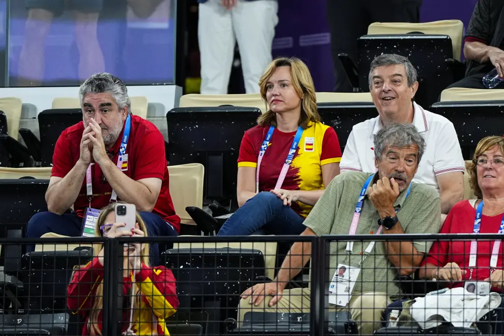 La española dominaba a Bing Jiao He en el momento de la lesión.