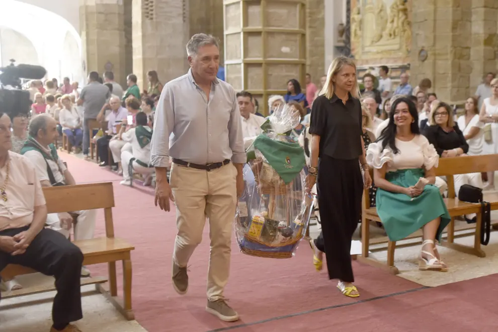 Homenaje a San Lorenzo en la ermita de Loreto.