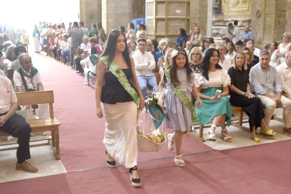 Homenaje a San Lorenzo en la ermita de Loreto.