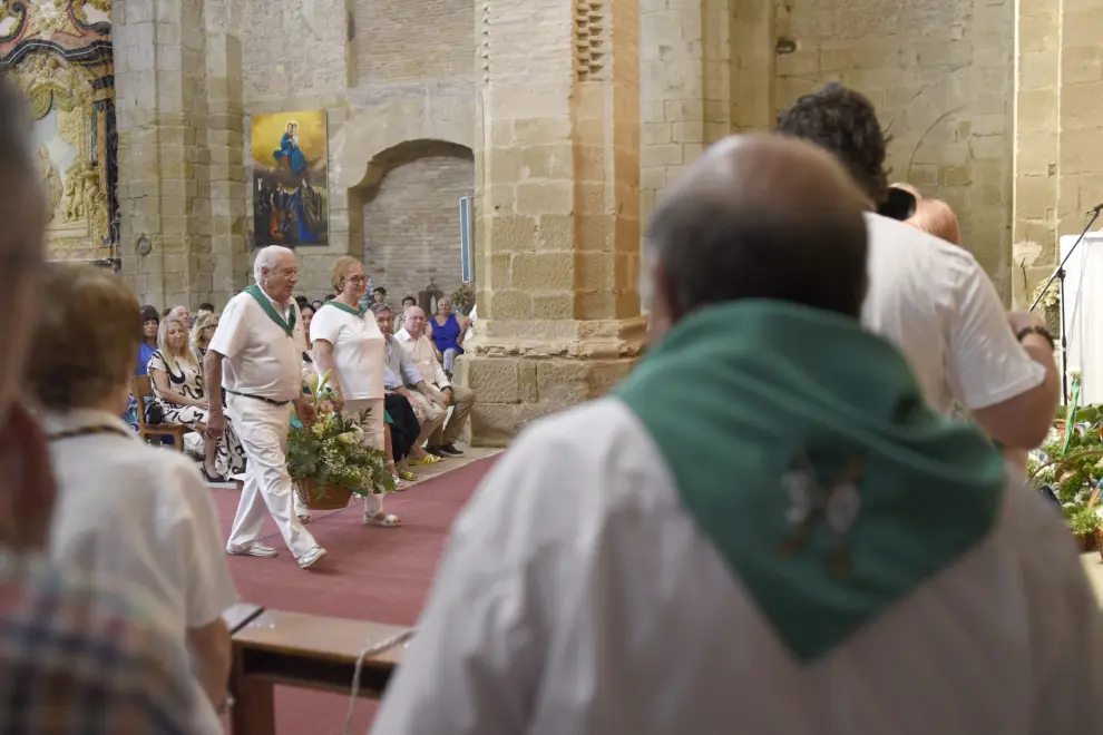 Homenaje a San Lorenzo en la ermita de Loreto.