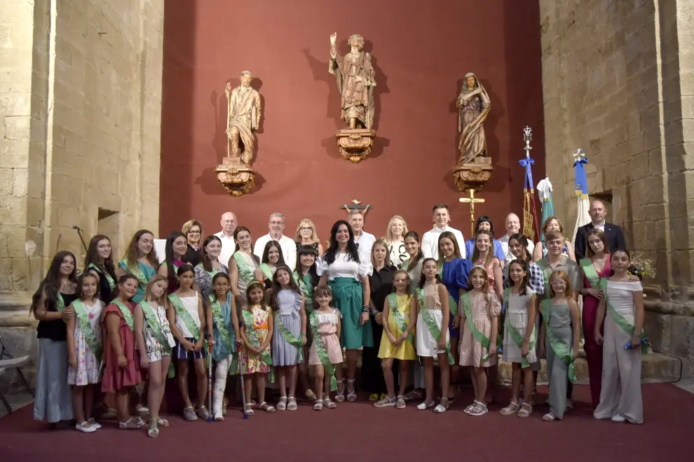 Homenaje a San Lorenzo en la ermita de Loreto.