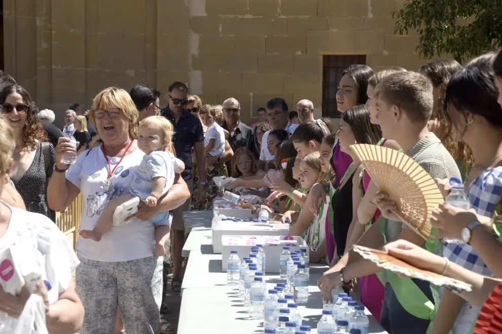 Homenaje a San Lorenzo en la ermita de Loreto.