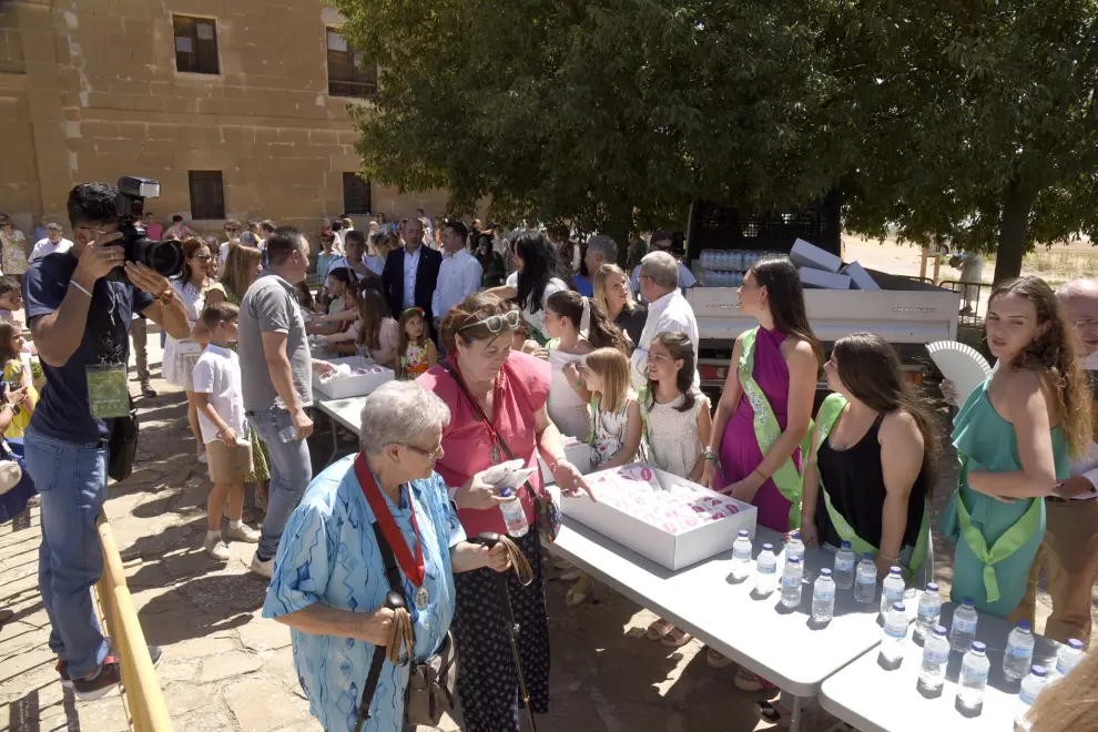 Homenaje a San Lorenzo en la ermita de Loreto.