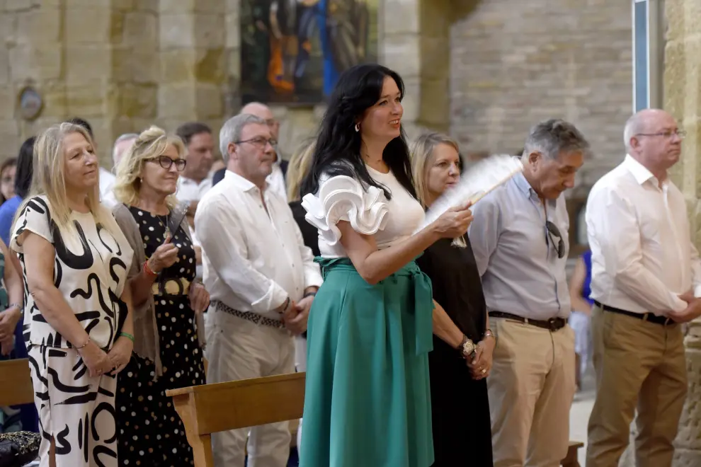 Homenaje a San Lorenzo en la ermita de Loreto.