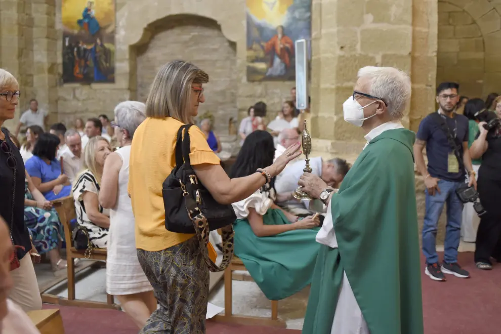 Homenaje a San Lorenzo en la ermita de Loreto.