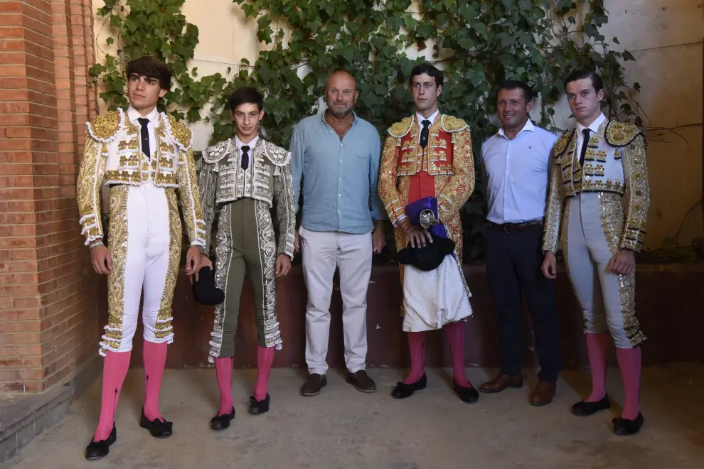 Novillada sin picadores en la plaza de Huesca.