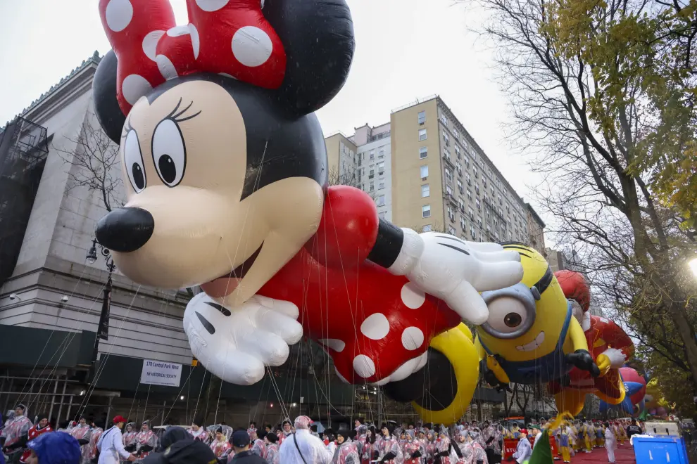 Fotos del desfile de Acción de Gracias 2024 en Nueva York Imágenes