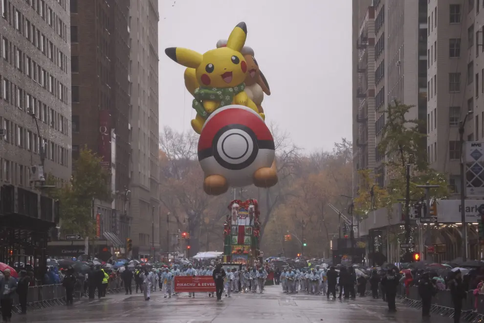 Fotos del desfile de Acción de Gracias 2024 en Nueva York Imágenes