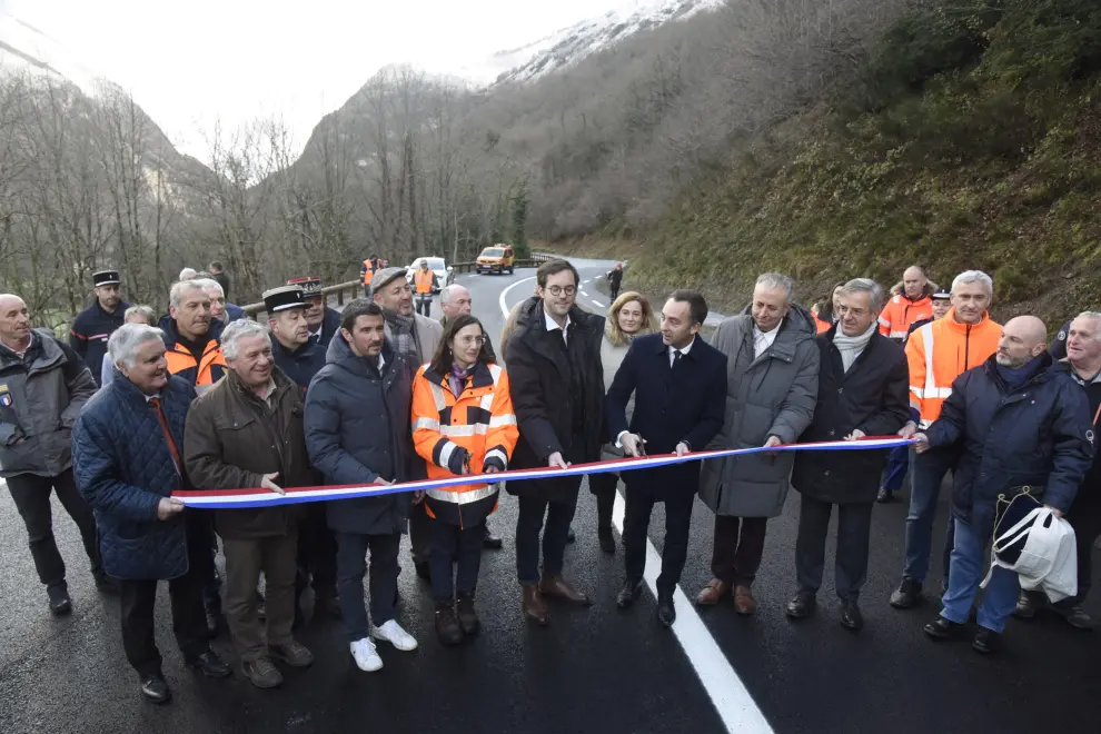 Fotos de la reapertura de la carretera del Somport | Imágenes