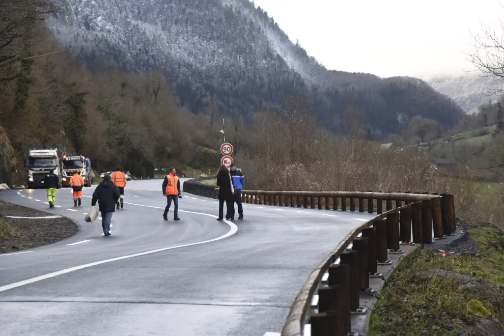 Fotos De La Reapertura De La Carretera Del Somport 