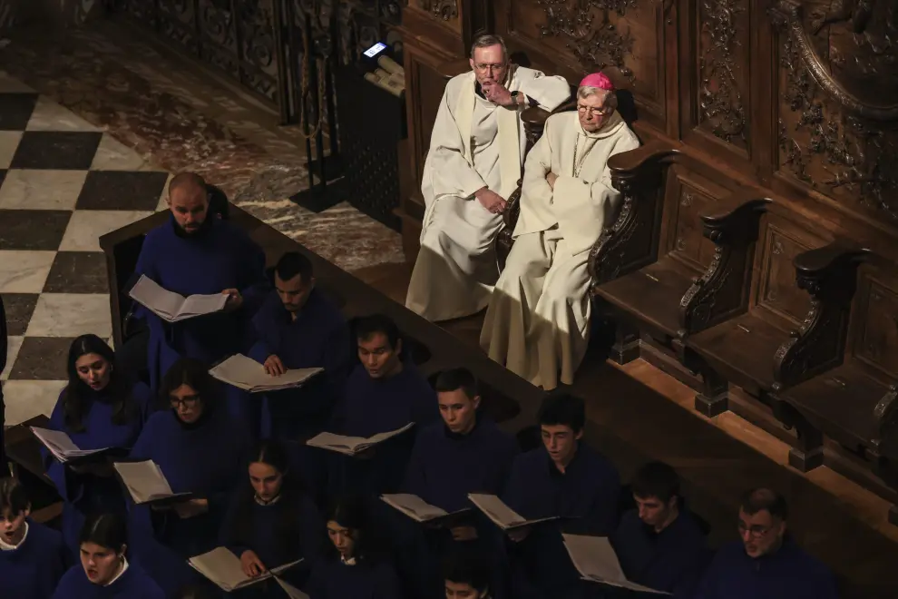 Misa del Gallo en Notre Dame