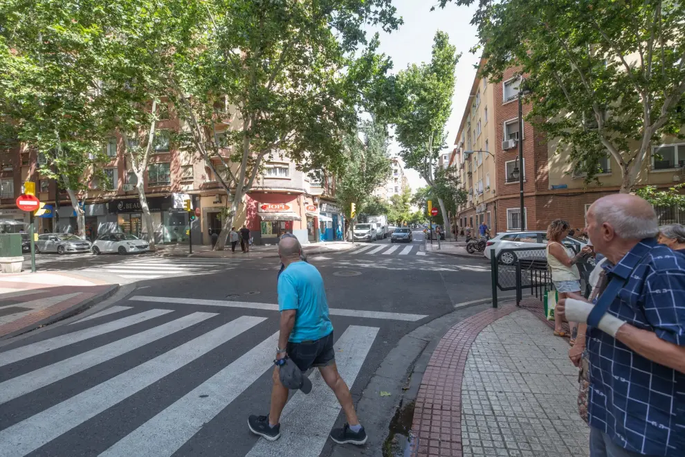 La calle, donde se van a reformar 500 metros de los 1.200 que tiene en total, es una de las arterías de Las Fuentes.