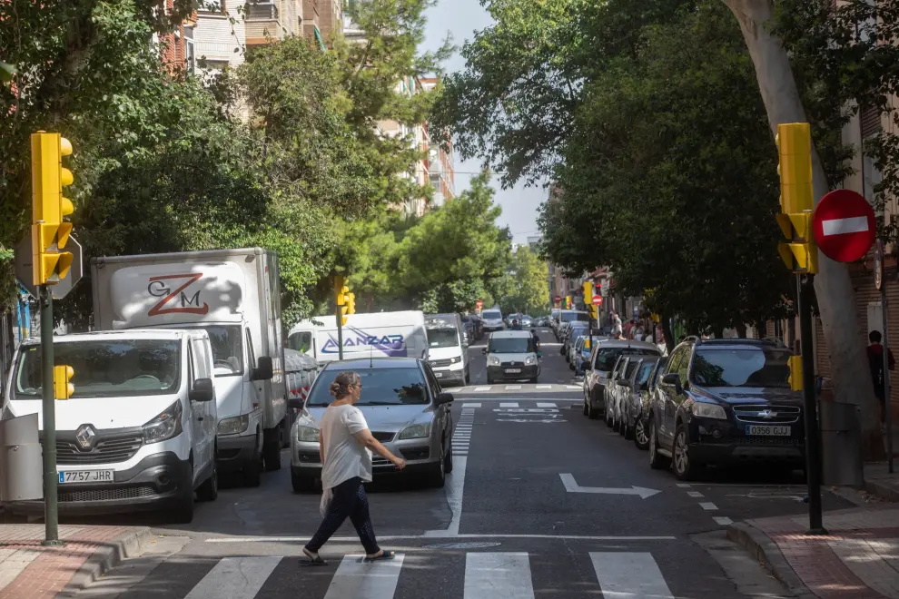 La calle, donde se van a reformar 500 metros de los 1.200 que tiene en total, es una de las arterías de Las Fuentes.