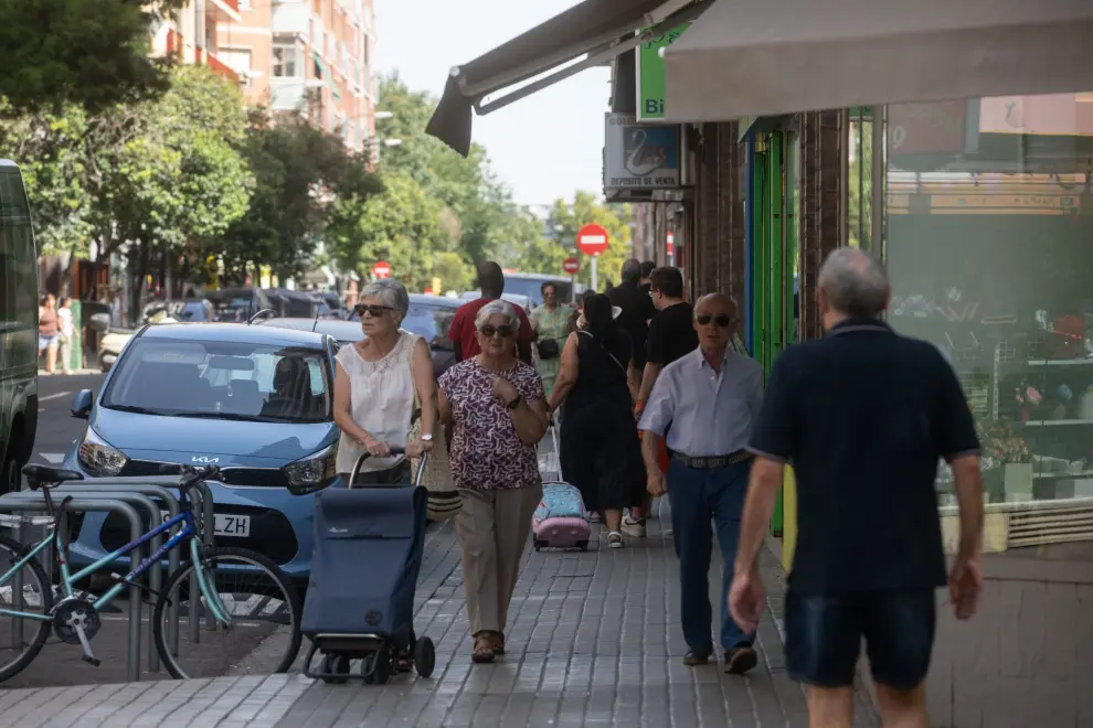 La calle, donde se van a reformar 500 metros de los 1.200 que tiene en total, es una de las arterías de Las Fuentes.