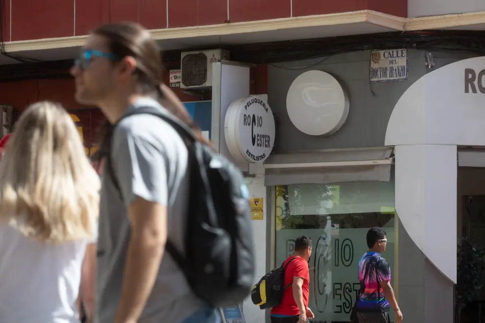 La calle, donde se van a reformar 500 metros de los 1.200 que tiene en total, es una de las arterías de Las Fuentes.