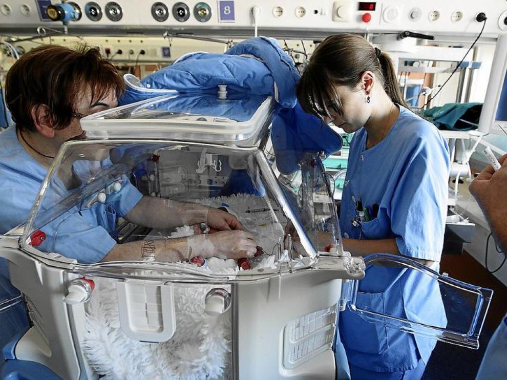 Servicio de Neonatos del hospital Miguel Servet