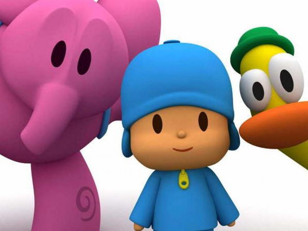 Algunos personajes de la serie.