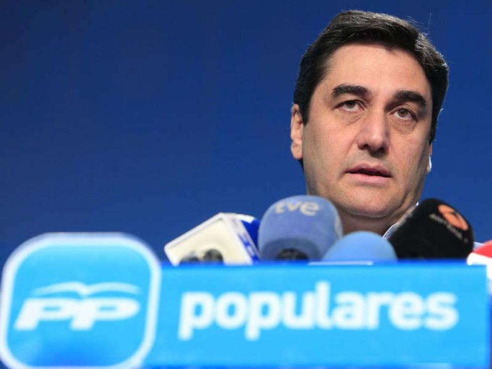 José Ignacio Echániz, responsable de Sanidad y Servicios Sociales del PP